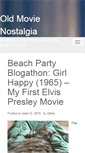 Mobile Screenshot of oldmoviesnostalgia.com